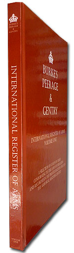 Burke's Peerage & Gentry
                                International Register of Arms Volume 1
                                & 2